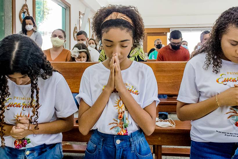 1ª Eucaristia Maria Luisa e Ana Julia
