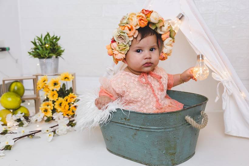 Sessão com frutas em Estúdio