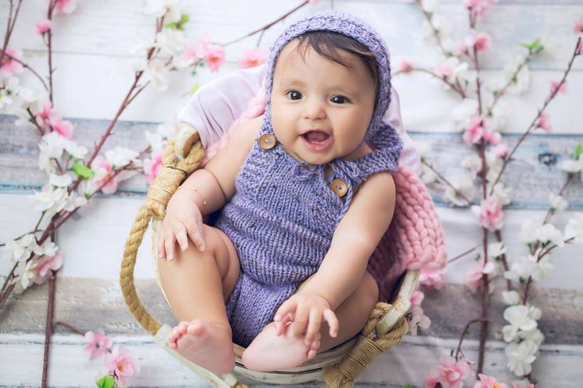 Sessão 4 meses - meninas