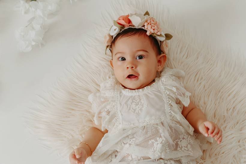 Sessão de 6 meses - meninas