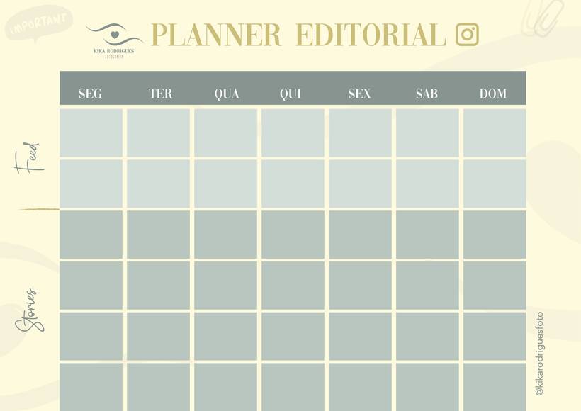 Planner Editorial Kika Rodrigues