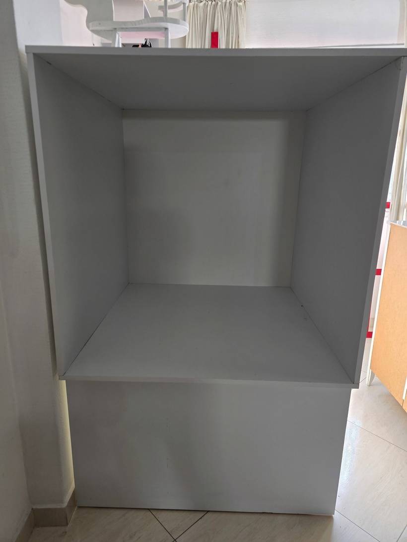 cubo para ensaios fotográficos