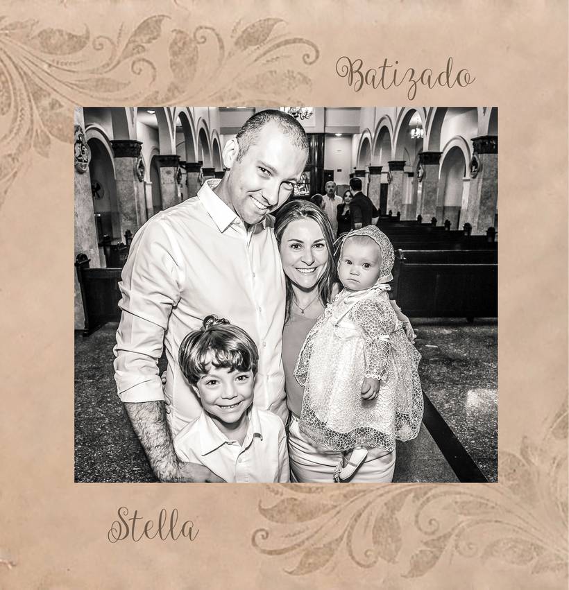 Fotolivro Batizado Stella