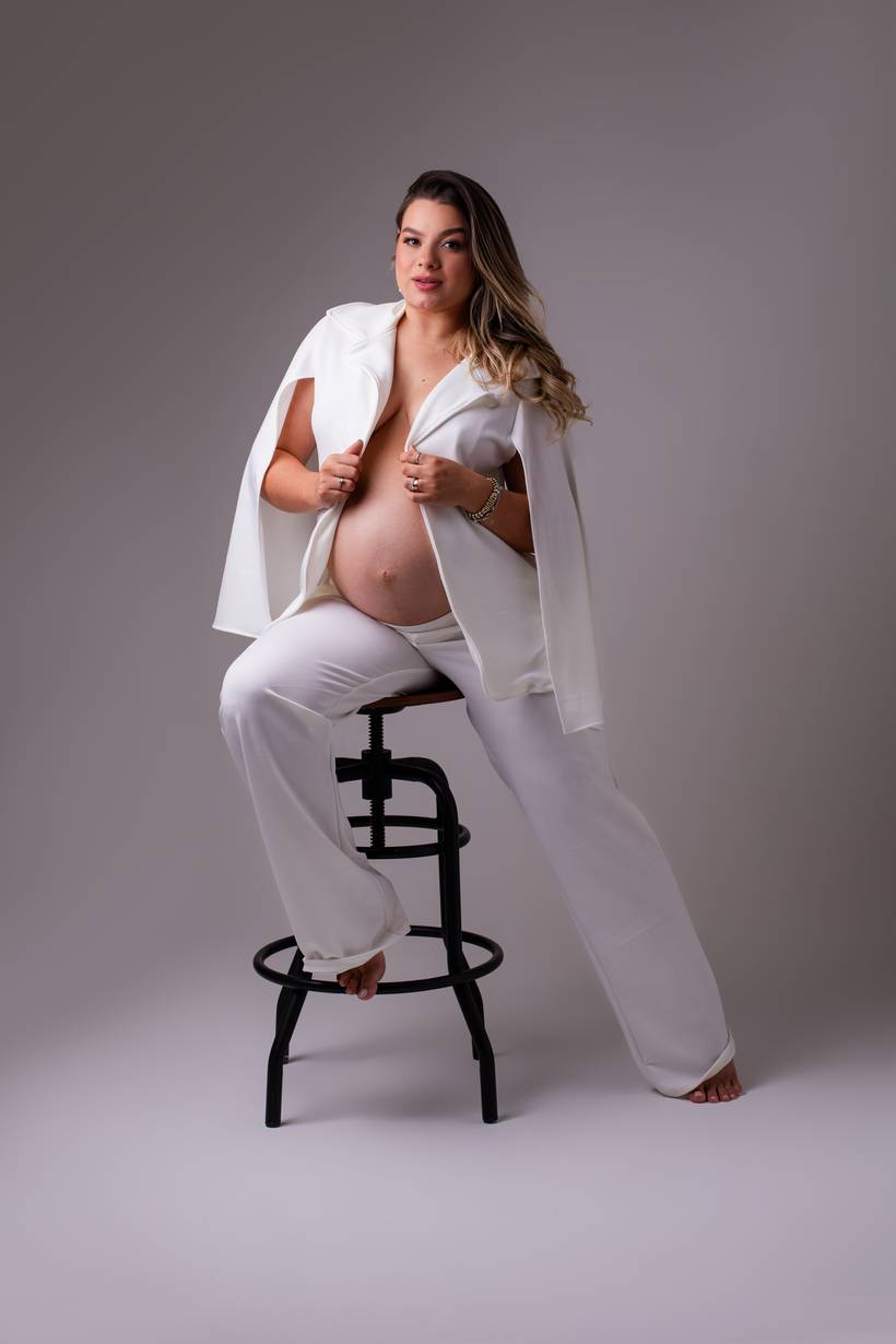 Conjunto Blazer Branco