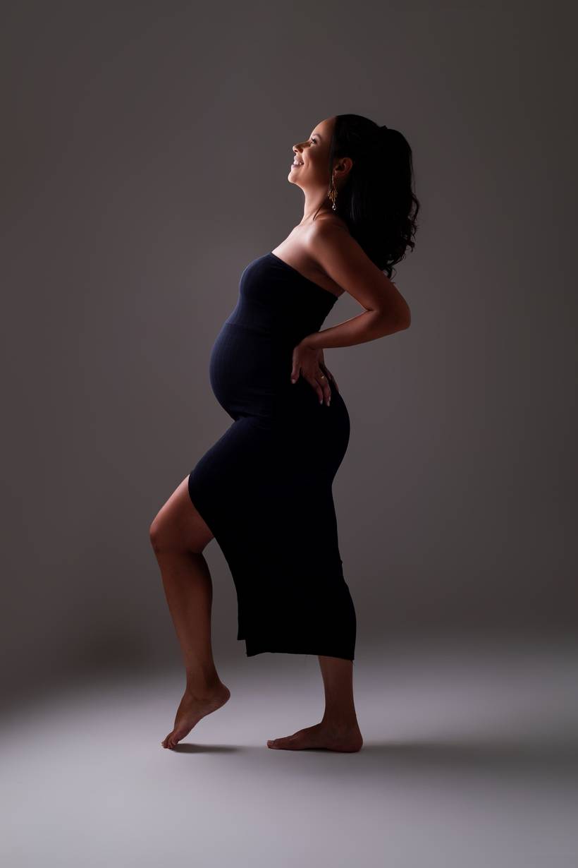 Vestido Preto Midi - Tomara que caia