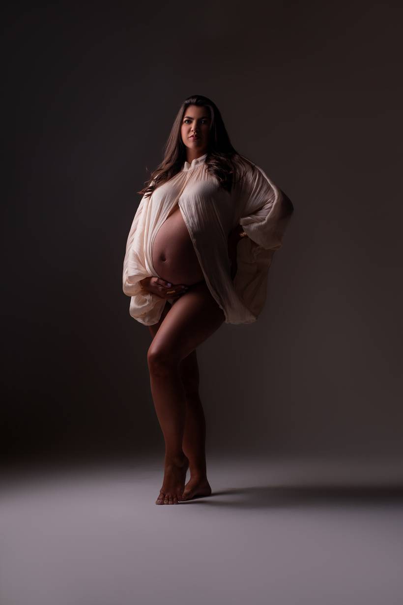 Camisa - Abertura na Barriga