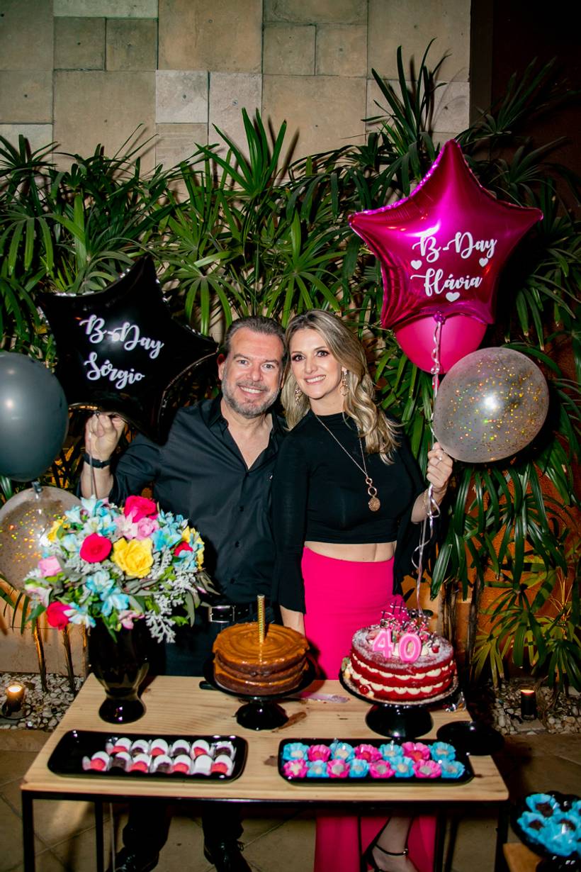 Aniversário  Sérgio e Flávia