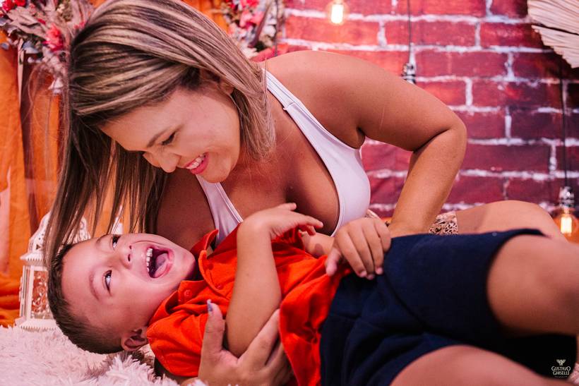 Mayara Melges e Lorenzo