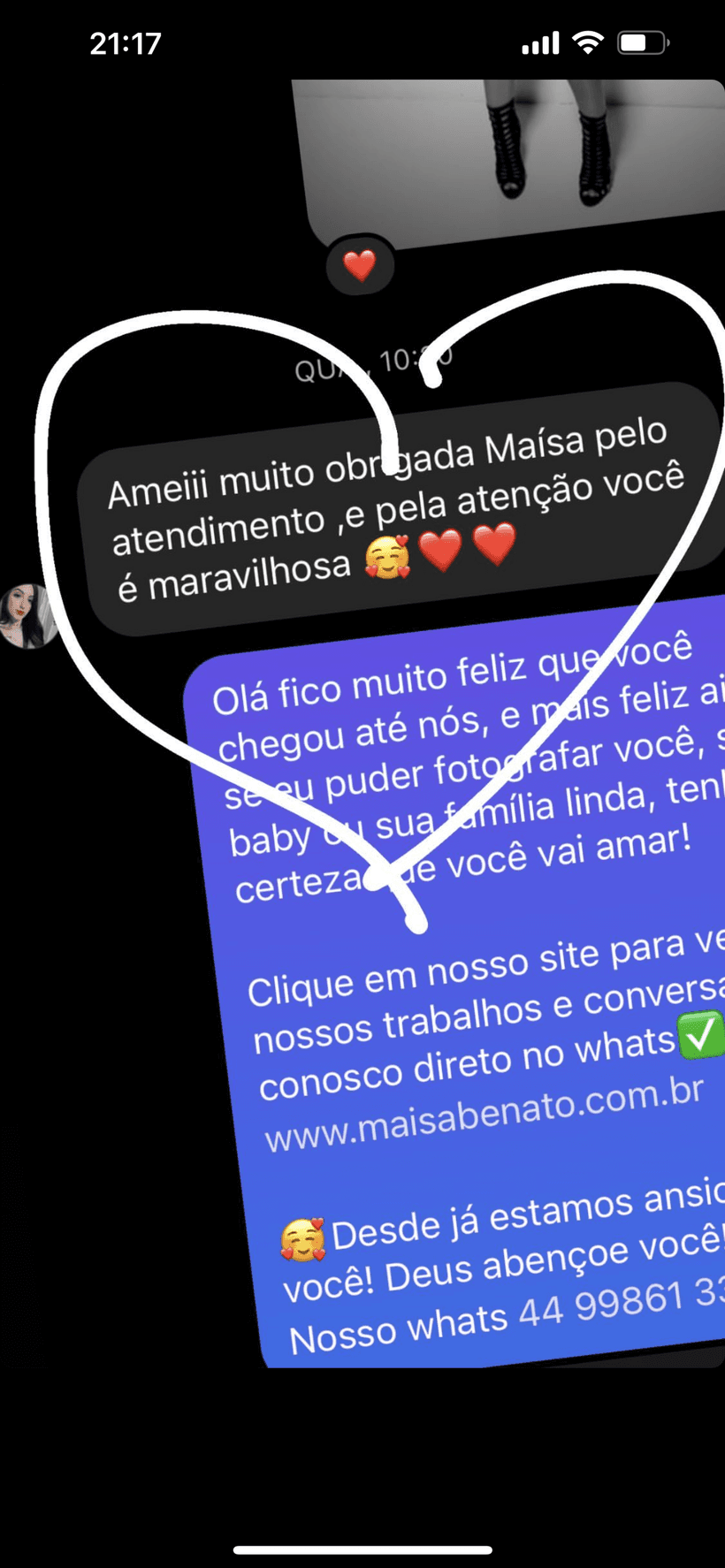 Alguns Depoimentos❤️