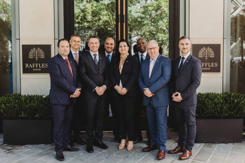 Raffles Boston Employee Party