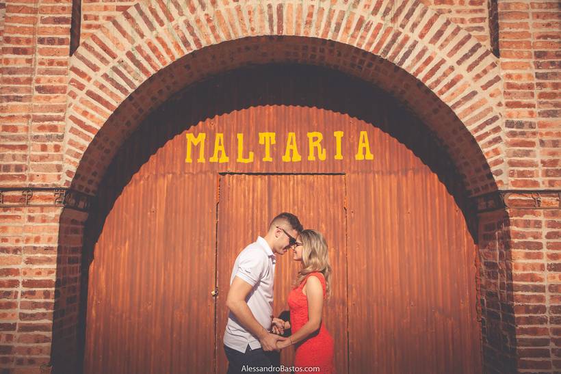 Pré-wedding Maria e Marcus na Cervejaria Backer