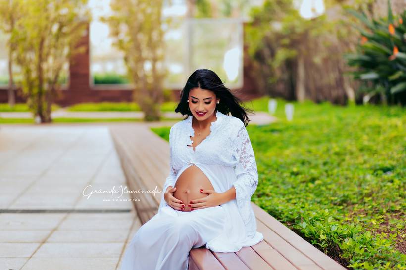 Grávida Iluminada | Janaína