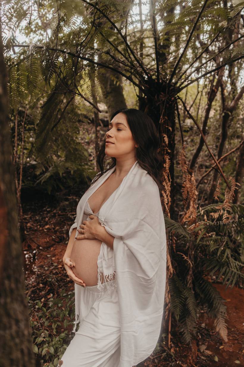 Ensaio de gestante Aline