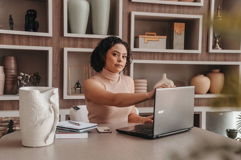 Ensaio corporativo psicologa Sandra