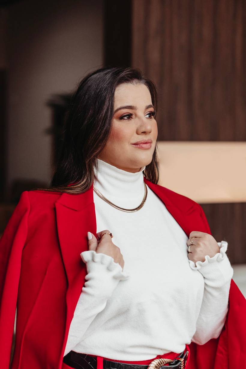 Ensaio corporativo estetista Angélica