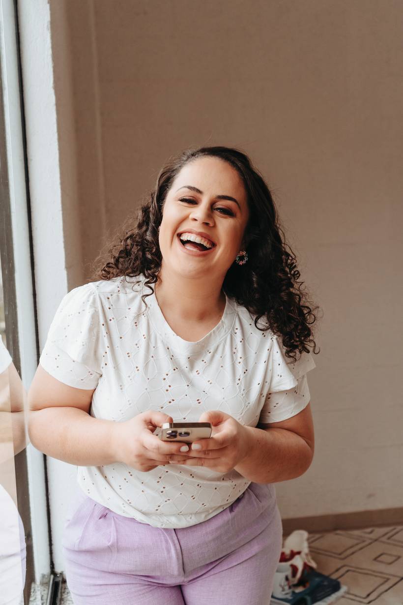 Ensaio de marca fisioterapeuta pélvica Allana