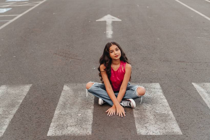 Ensaio Adolescente Lu