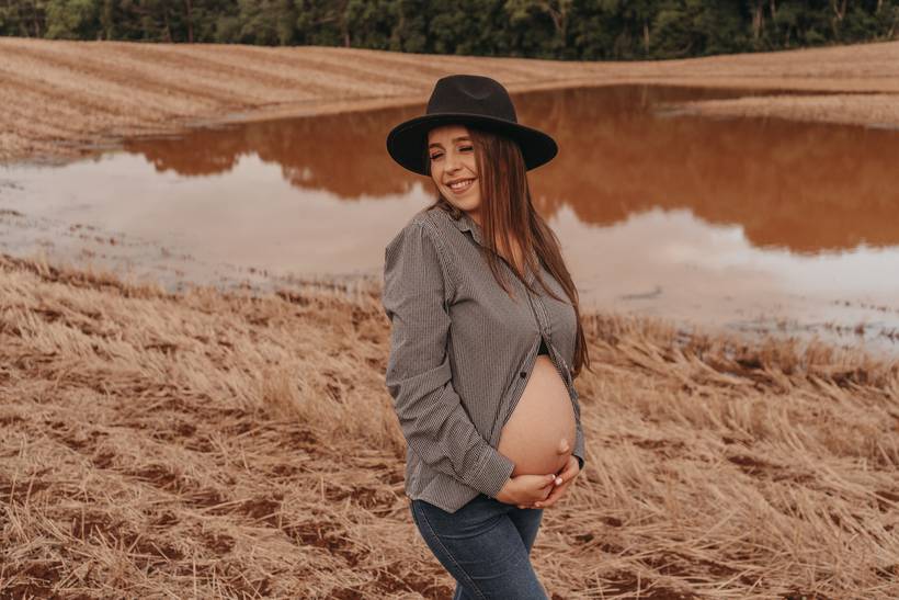 Ensaio gestante da Joice