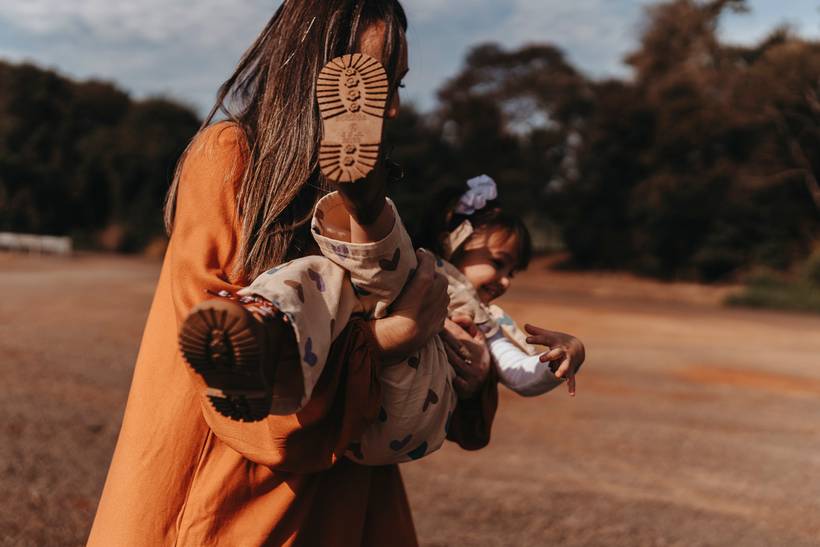 Ensaio mãe e filha Fran e Alice