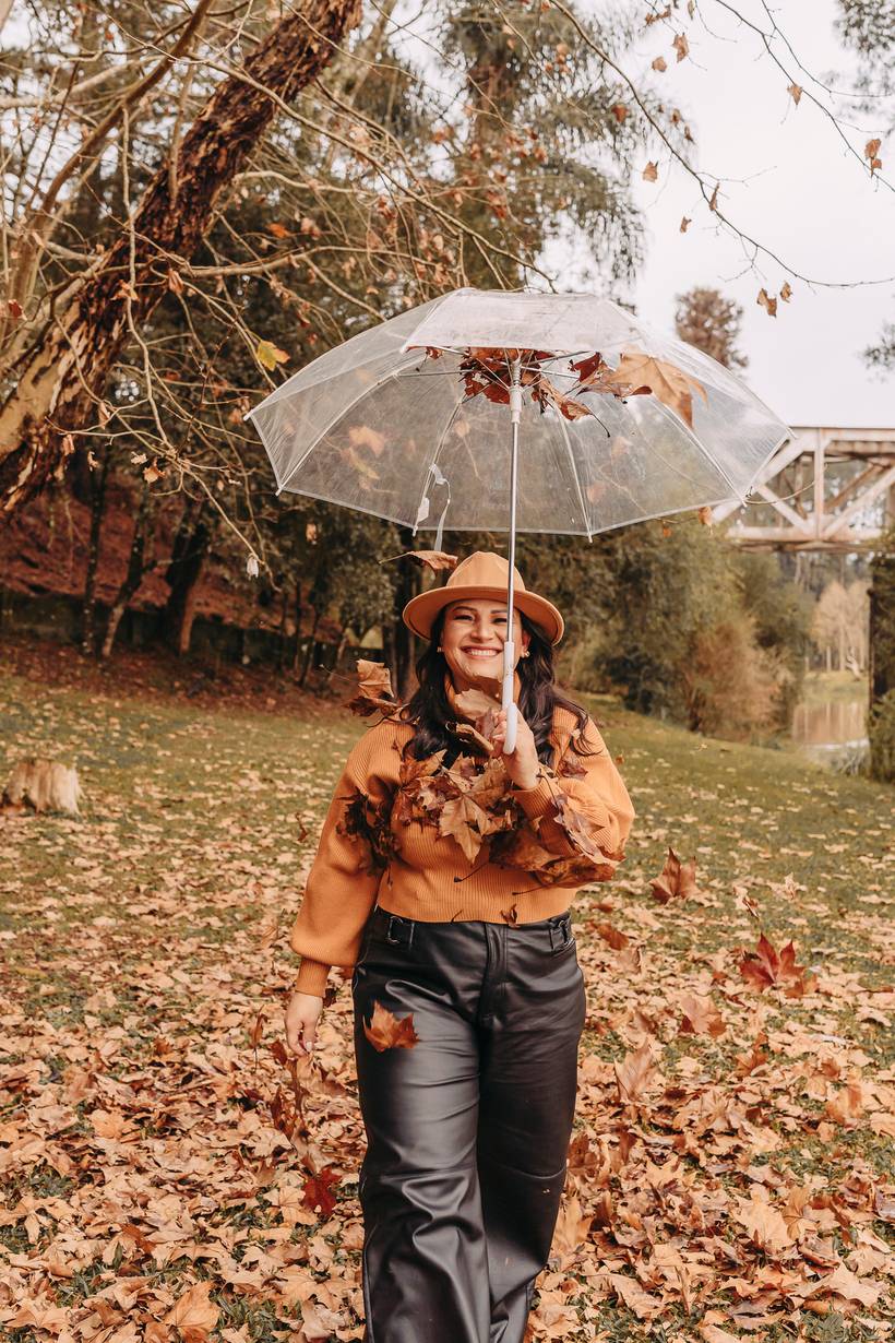 Foto feminina outono Kelly