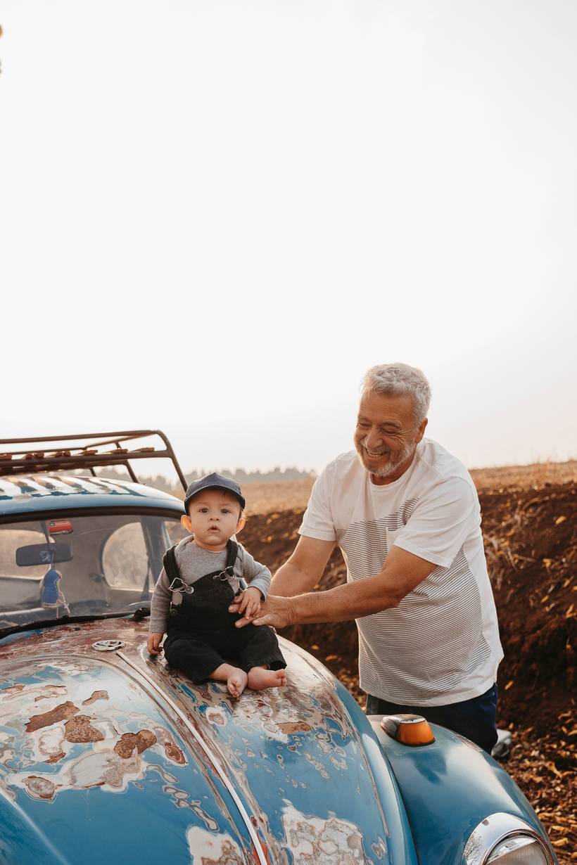 Ensaio 6 meses mãe e filho
