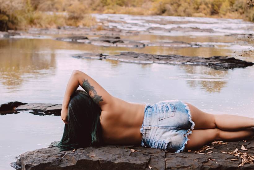 Ensaio Sensual na Natureza Vanessa