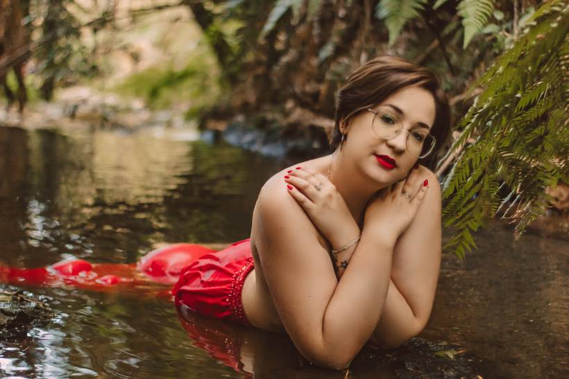 Ensaio Natureza Sensual Iza