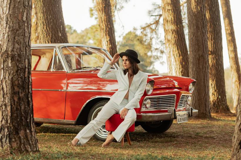 Ensaio Feminino Carro Jana 