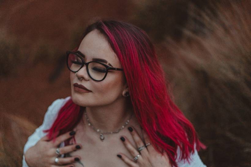 Ensaio Sensual na Natureza Louise