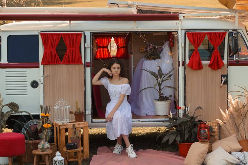 Cenário Kombi Maria