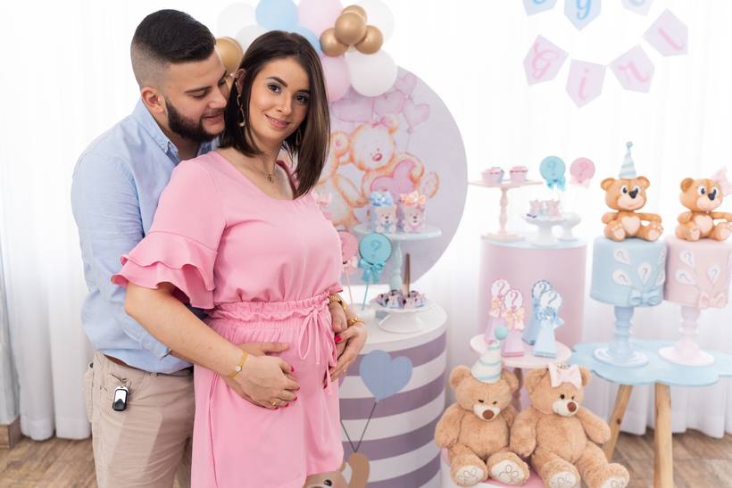 Chá revelação - Renato Jr. e Débora