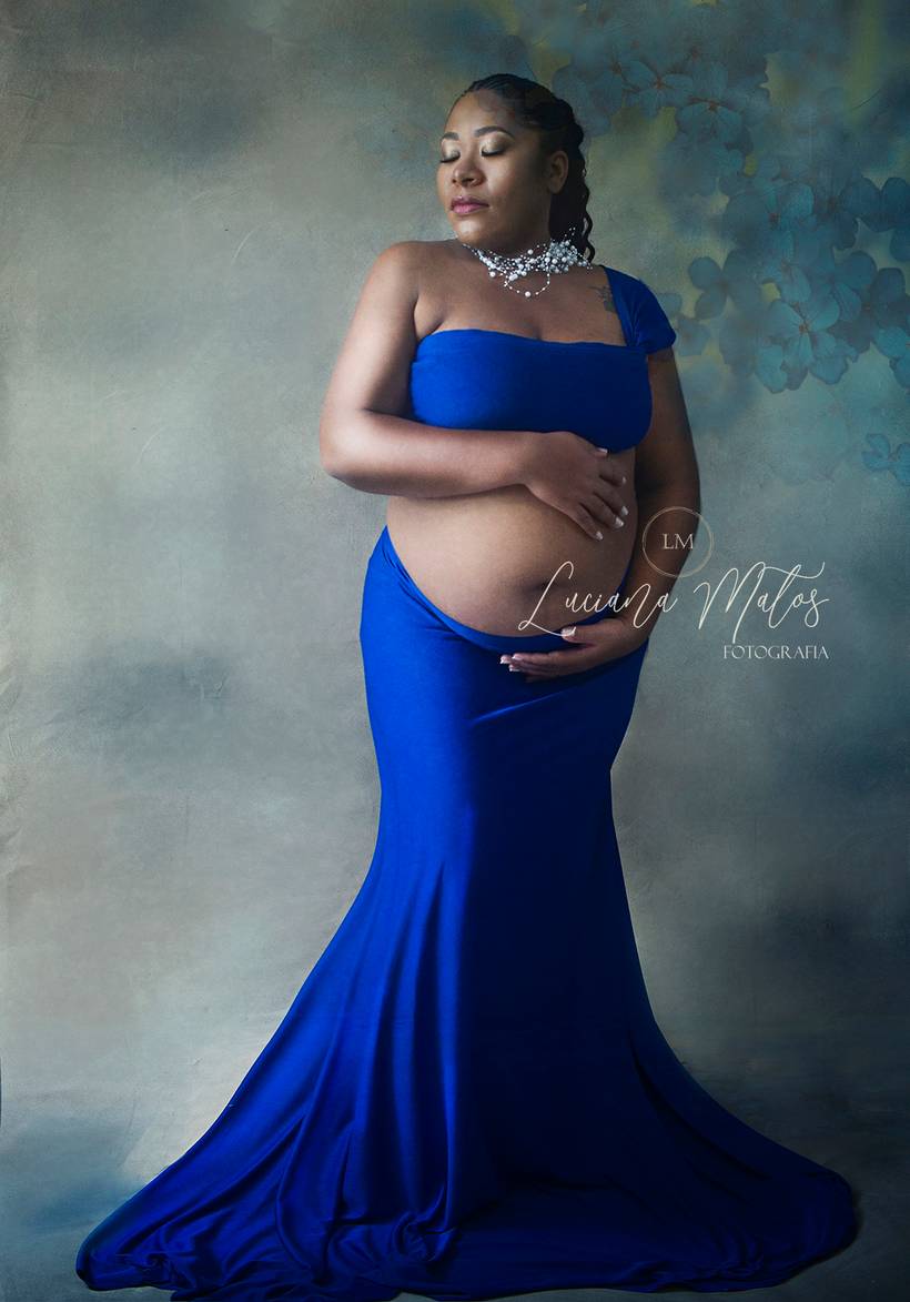 Juliana a espera do Akyn.