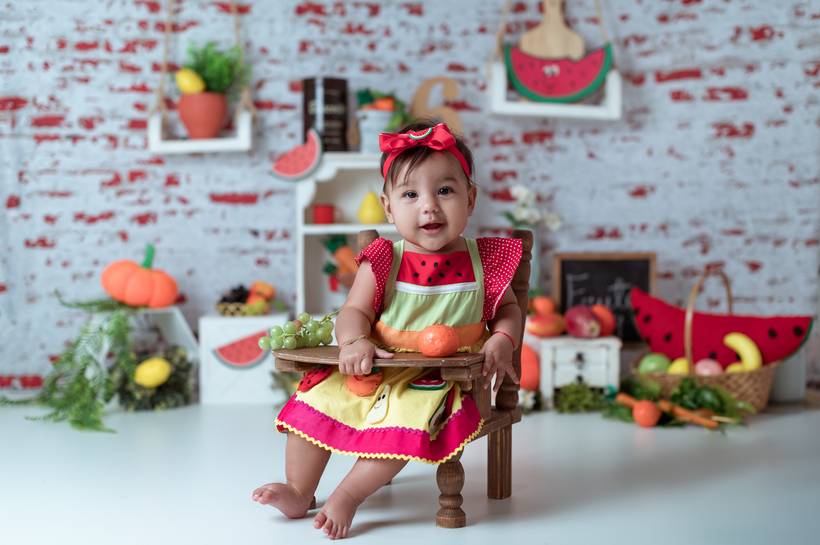 06 meses Meninas - Abrir Galeria