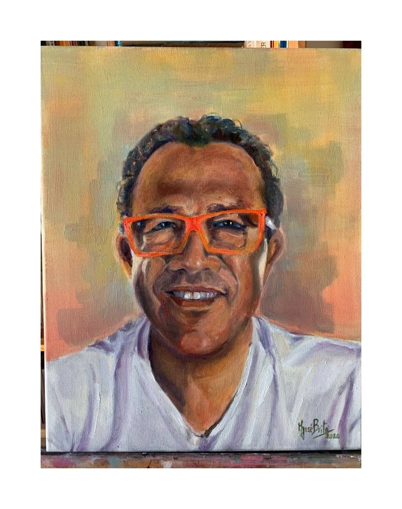 Retratos de um casal. Óleo sobre tela | 2020.