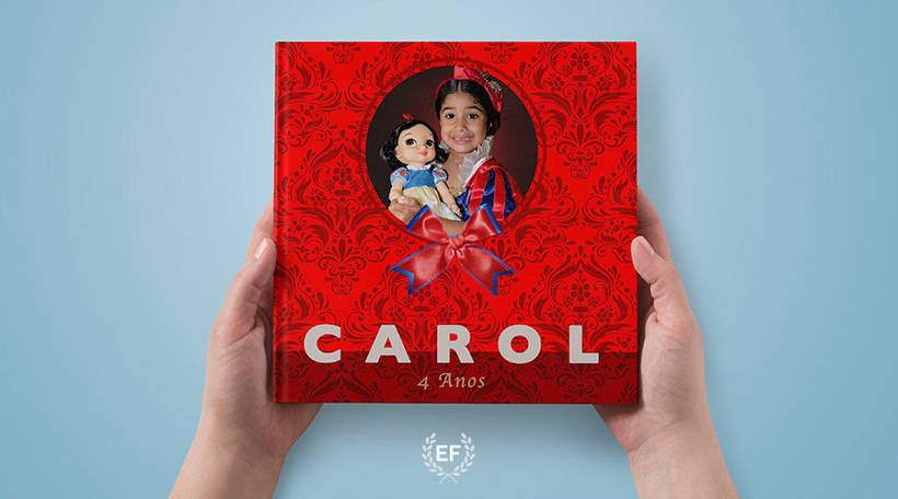 Álbum de Carol, 4 Anos (20x20)