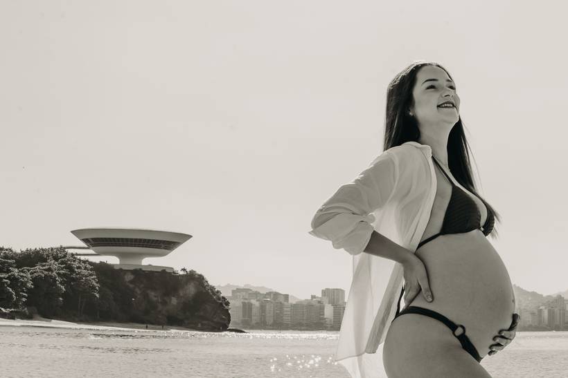 Nathany e Daniel - a espera do Miguel