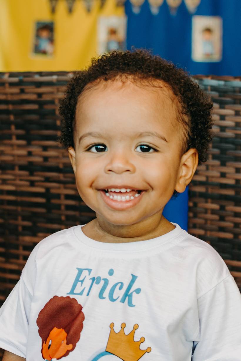 Erick faz 2 anos
