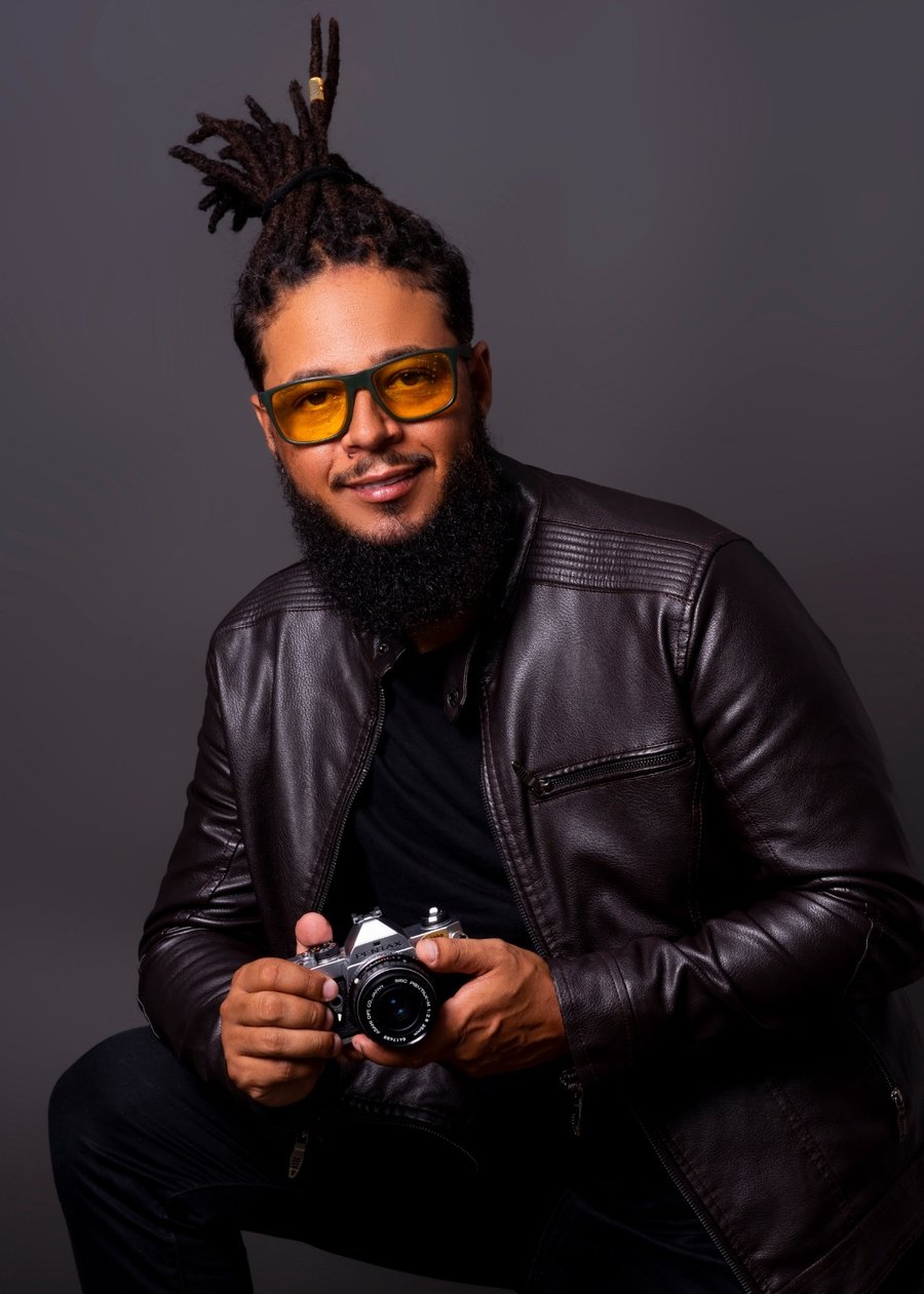 Wender Oliveira fotografando